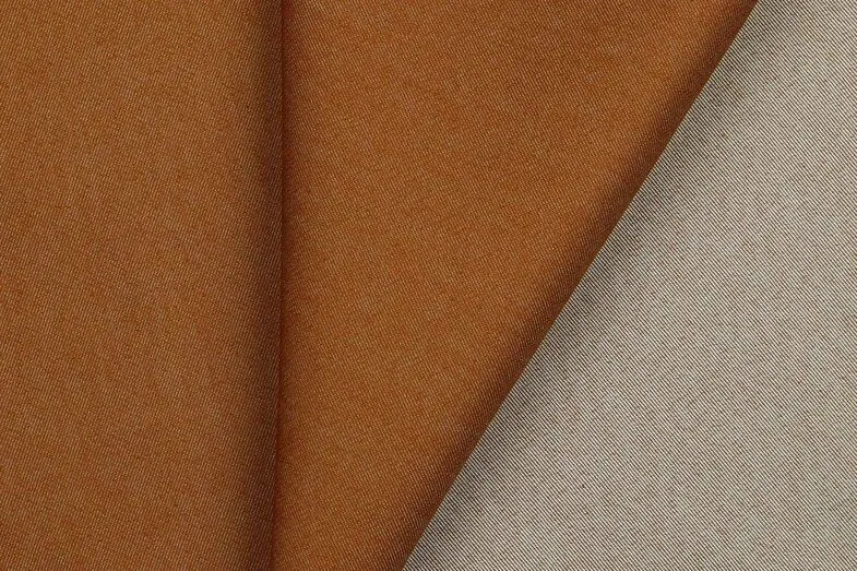 Roestbruine licht elastische jeans - Pommé